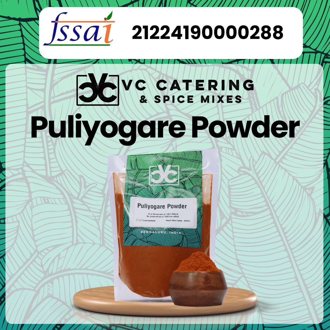 Puliyogare Powder Powder by VC Catering and Spice Mixes vccspices- 7 Puliyogare Powder Powder by VC Catering and Spice Mixes vccspices- 7