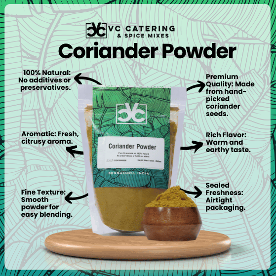 Coriander powder by VC Catering and Spice Mixes vccspices 7 Coriander powder by VC Catering and Spice Mixes vccspices 7