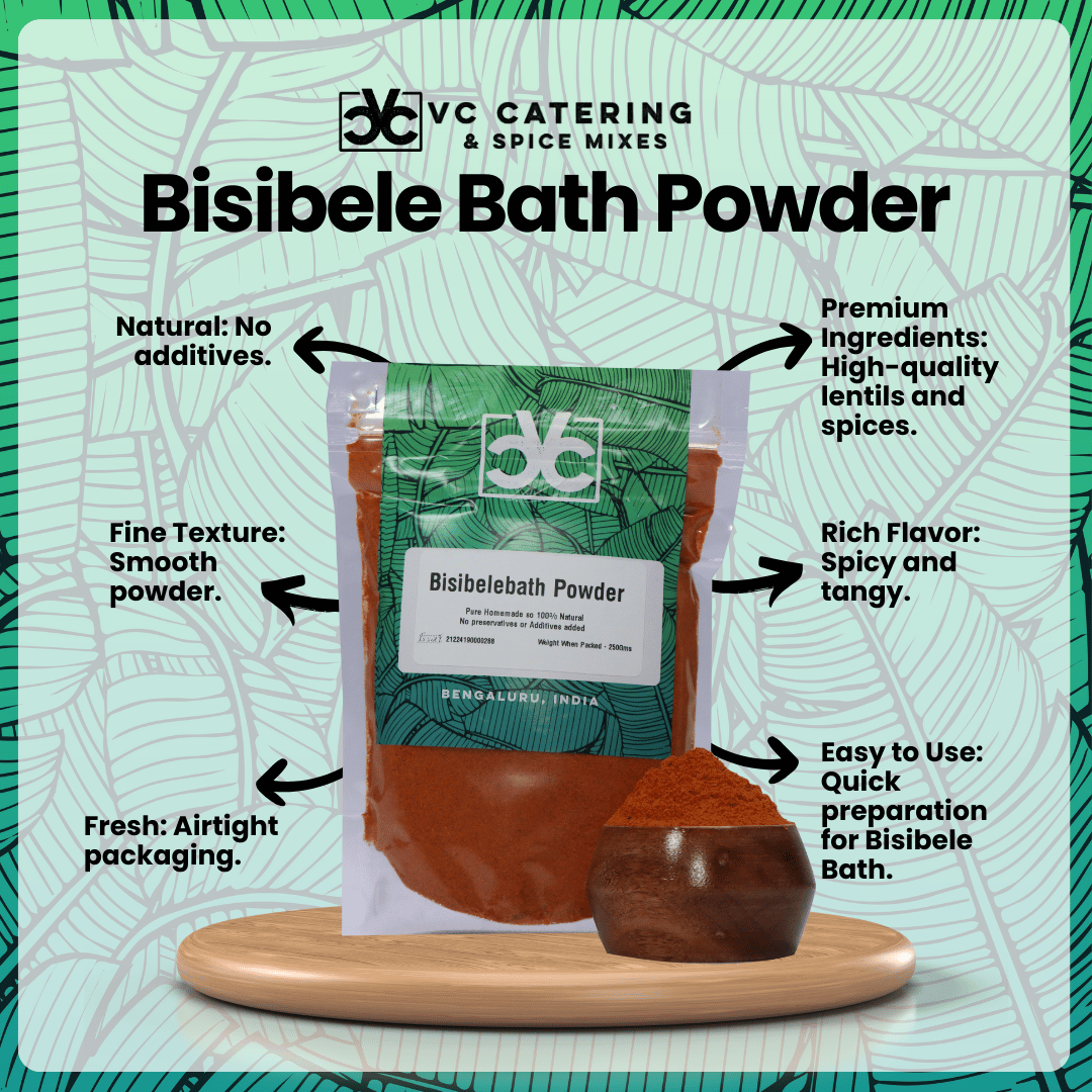 Bisibele Bath Powder by VC Catering and Spice Mixes vccspices - 5 Bisibele Bath Powder by VC Catering and Spice Mixes vccspices - 5