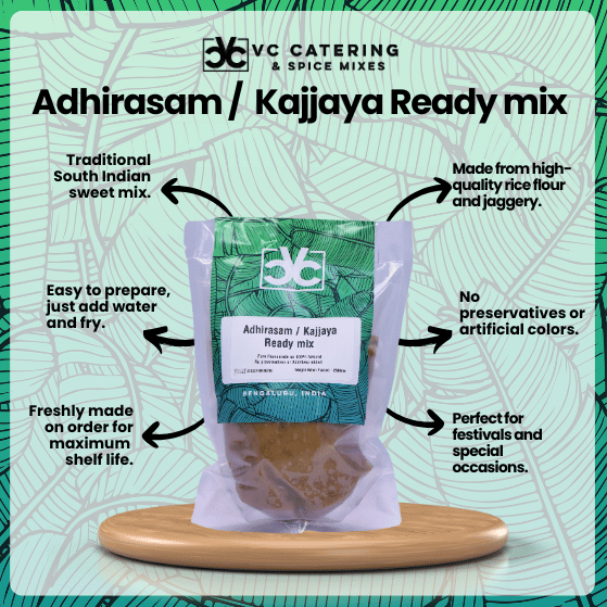 Adhirasam Ready-to-Fry Mix – VC Catering & Spice Mixes- 6 Adhirasam Ready-to-Fry Mix – VC Catering & Spice Mixes- 6