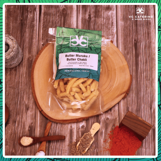Premium Butter Murukku – VC Catering & Spice Mixes Premium Butter Murukku – VC Catering & Spice Mixes