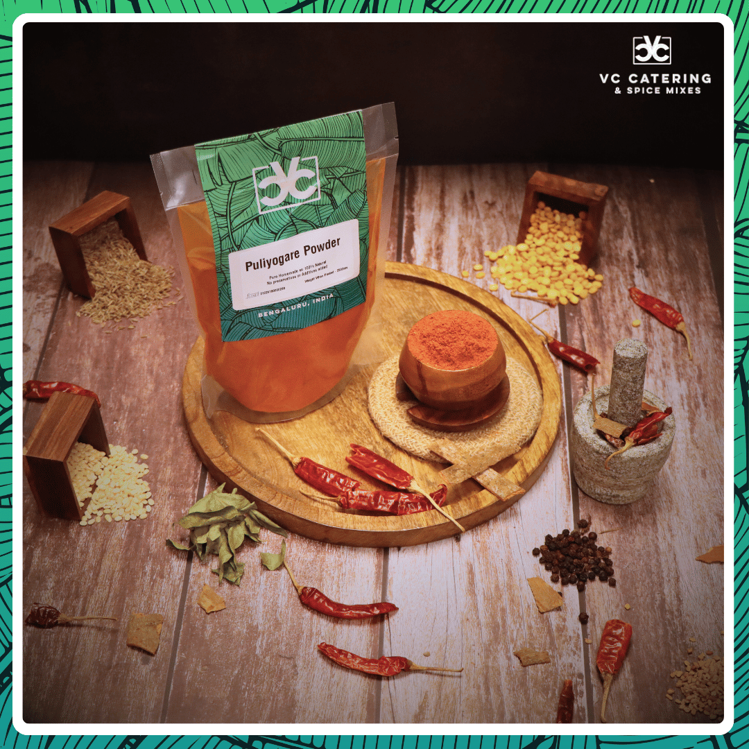 Puliyogare Powder Powder by VC Catering and Spice Mixes vccspices- 3 Puliyogare Powder Powder by VC Catering and Spice Mixes vccspices- 3
