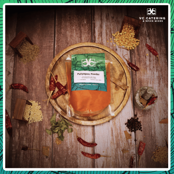 Puliyogare Powder Powder by VC Catering and Spice Mixes vccspices- 1