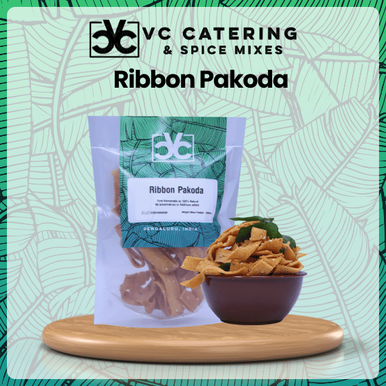 Ribbon Pakoda - By VC Catering & Spice Mixes - 6 Ribbon Pakoda - By VC Catering & Spice Mixes - 6