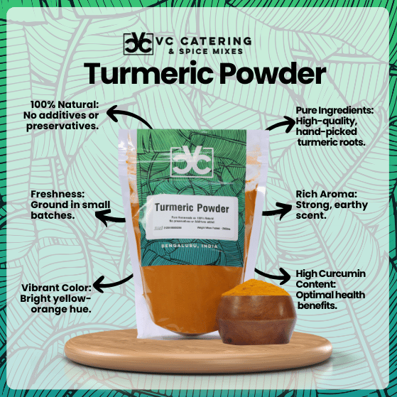 Turmeric Powder - By VC Catering & Spice Mixes - 6 Turmeric Powder By VC Catering Spice Mixes 6 VC Catering and Spice Mixes